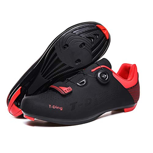 Mars Jun Zapatillas de Bicicleta de Montaña,，Calzado de Bicicleta, Zapatos de Bicicleta Antideslizantes Transpirables para Hombres para Ciclismo de Carretera y Ciclismo de montaña