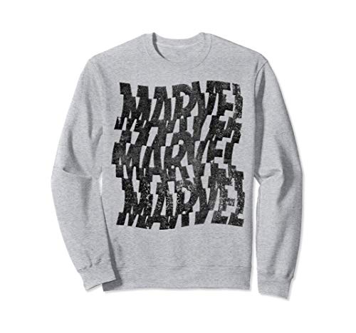 Marvel Wave Logo Sudadera