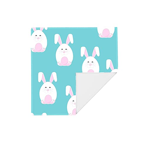 Máscara de pañuelo facial Anime Cute Rabbit Máscaras de dibujos animados Bandanas Máscara de pañuelo de patrón multiusos para adultos Niños 22 "X 22" Paquete individual