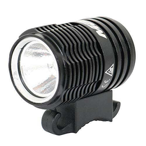 Massi Leo Faro para Bicicleta, Deportes,Aire Libre, Luces, Negro, 1.100 Lumens