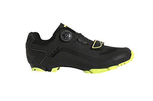 Massi MTB KENTO T.38, Zapatillas de Ciclismo de montaña Unisex Adulto, Amarillo (Neon Neon), 38 EU