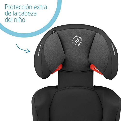 Maxi-Cosi Rodi AirProtect Silla de Coche Reclinable Grupo 2/3, 3.5-12 Años (15-36 kg), Color Authentic Black (negro)