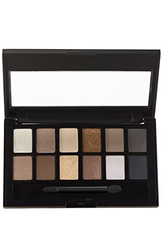 Maybelline New York, Paleta de Sombras de Ojos, The Nudes, 12 Colores