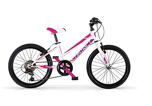 MBM District 20 MTB D Acc Revo 6 V - Bicicleta para Mujer, Color Blanco A28, XX