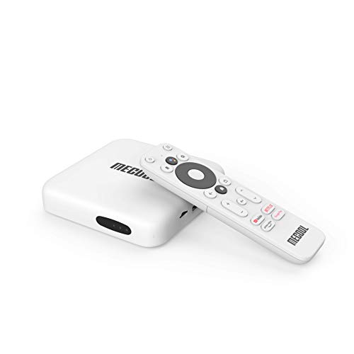 MECOOL KM2 Android TV Netflix 4K con Google Assistant Chromecast Construido en 4K HDR Streaming Media Player Certificado por Google