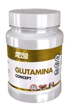 MEGA PLUS GLUTAMINA CONCEPT - Complemento alimenticio a base de glutamina de absorción ultra rápida - 500G