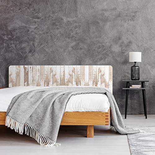 MEGADECOR Cabecero Cama PVC 10mm Decorativo Económico Modelo Norfolk (200cm x 60cm)