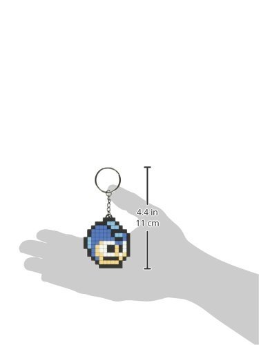 Megaman - llaveros de goma 6cm Pixel Head