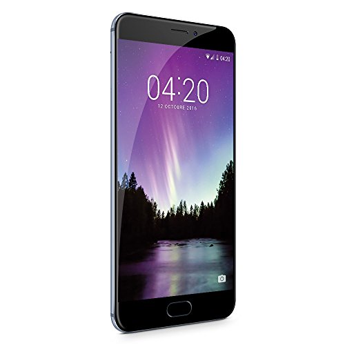 Meizu MX6 - Smartphone Libre Android (5.5", 32 GB, 4 GB RAM, 12 MP), Color Gris