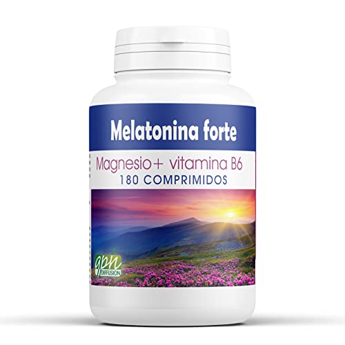 Melatonina Forte 1.8mg - Magnesio y Vitamina B6-180 comprimidos