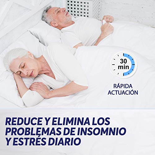 Melatonina pura + L-teanina + vitamina B6 de alta solubilidad | Concilia el sueño rápidamente y descansa sin interrupciones | 8 horas de sueño natural y reparador | No más noches sin dormir | 90 uds.