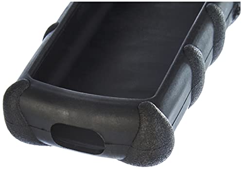 Meliconi 461003 - Funda para mando a distancia, (tamaño mediano 50-55 mm / 160-195 mm), color negro