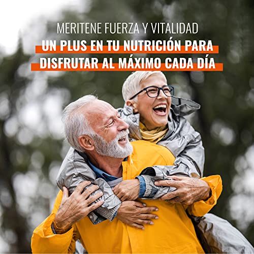 Meritene® FUERZA Y VITALIDAD - Suplementa tu nutrición y mantén tu sistema inmune con vitaminas, minerales y proteínas - Batido de Chocolate - Estuche (15 sobres de 30g)