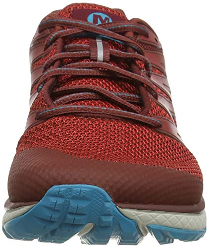 Merrell Bare Access XTR, Zapatillas para Caminar Hombre, Rojo (Magma), 41.5 EU