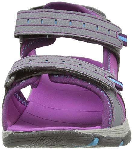 Merrell Panther Sandal 2.0, Sandalia con Pulsera, Rosa (Grey), 33 EU