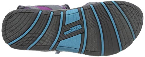 Merrell Panther Sandal 2.0, Sandalia con Pulsera, Rosa (Grey), 33 EU