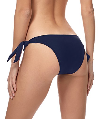 Merry Style Bragas Braguitas de Bikini Parte de Abajo Bikini Trajes de Baño Mujer MSVR4 (Azul Oscuro (6007), 40)