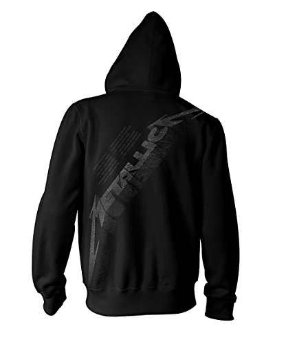 Metallica - Sudadera con Capucha - para Hombre Negro Negro (XXL