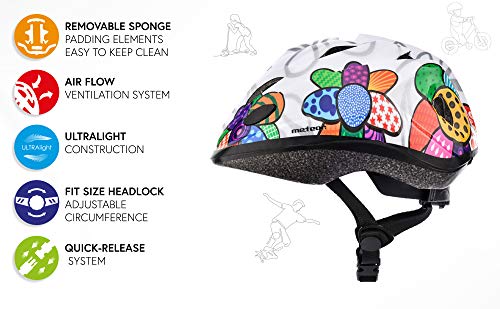 meteor Casco Bicicleta Bebe Helmet Bici Ciclismo para Niño - Cascos para Infantil - Bici Casco para Patinete Ciclismo Montaña BMX Carretera Skate Patines monopatines HB6-5