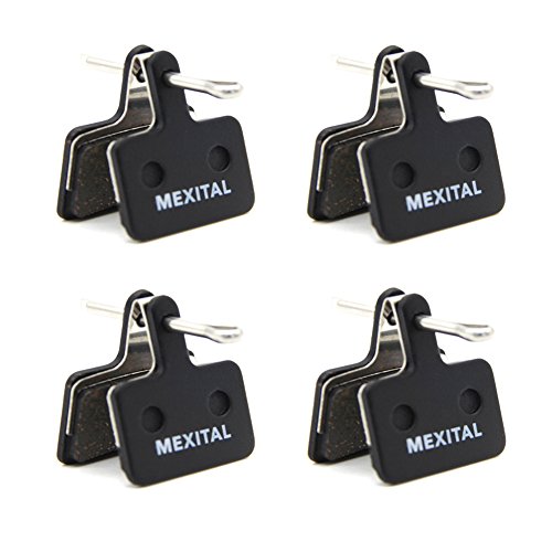 MEXITAL 4 Pares Pastillas Freno Disco para Shimano M315 M355 M365 M375 M395 M396 M415 M416 M445 M446 M447 M465 M475 M485 M486 M495 M505 M510 M515 M525 M535 M575 Tektro Orion Auriga Pro Comp