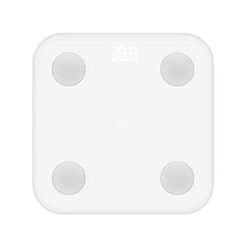 Mi Body Composition Scale 2 Blanco Sensor en Forma de G/Chip BIA de Alta precisión / 13 Datos corporales/Prueba de Capacidad de Equilibrio