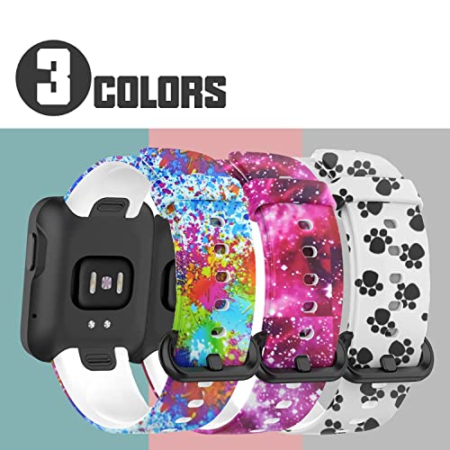 Mi-Case 3 Pack Correa para Xiaomi Mi Watch Lite/Redmi Watch,Pulseras de Repuesto ,Flexible Silicona Reloj Recambio Brazalete Watch Correa Repuesto para Xiaomi Mi Watch Lite/Redmi Watch(B)