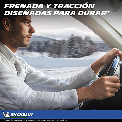 Michelin Alpin 6 M+S - 195/65R15 91T - Neumático de Invierno