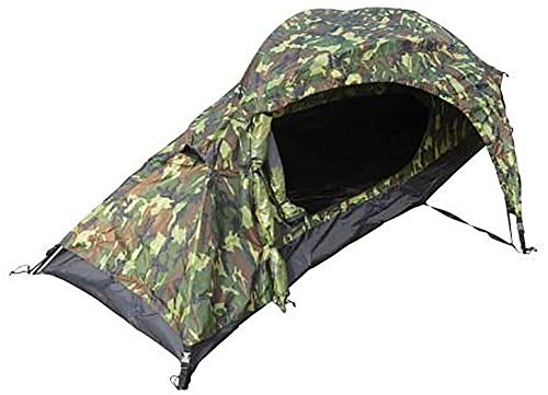 Mil-Tec, tienda de campaña "Recon" para 1 persona, color woodland, tamaño 240 x 135 x 85 cm