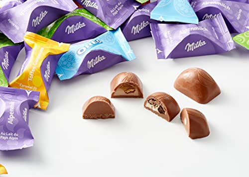 Milka Moments - Chocolatinas De Tierno Chocolate Con Leche De Los Alpes - 1 Kg