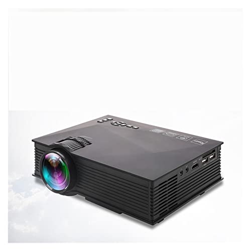 Mini proyector UC68 LED WiFi Mini Proyector 108 0p HD 800x480dpi Apoyo HDMI / USB / SD / VGA Proyección de pantalla móvil AirPlay 800 Lumens Home Beamer por HDMI, VGA, USB, AV, Laptop, Smartphone