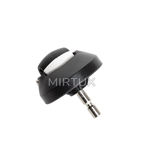 MIRTUX Rueda Delantera Mejorada con Tornillo Compatible con Roomba 500, 600, 700, 800, 900, e, i, S. Aspiradora Robot Compatible con irobot roomba. Accesorios y Repuesto Mejorado