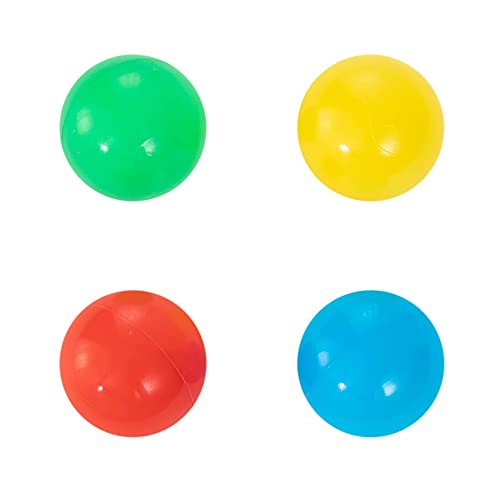 Miwacu Bolas Piscina Infantil - 100 Bolas para Piscina Infantil en Bolsa de PVC con Cremallera - Bolas para Parque Infantil 5,5 cm Ø - Bolas Piscina Libre de tóxicos - Pelotas Piscina Bolas