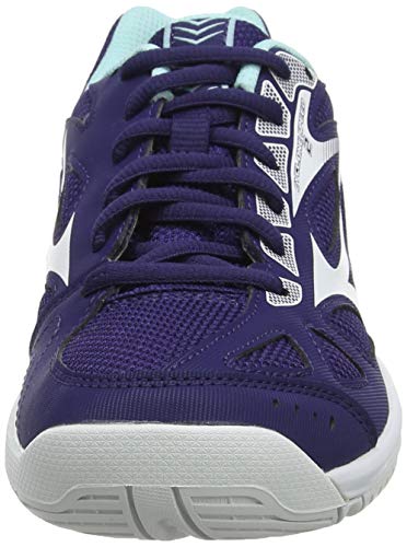 Mizuno Cyclone Speed 2, Zapatillas Mujer, Purple Astral/Aura White/Blue Light 15, 40 EU