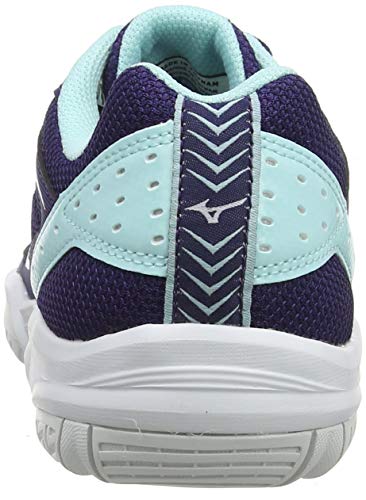 Mizuno Cyclone Speed 2, Zapatillas Mujer, Purple Astral/Aura White/Blue Light 15, 40 EU