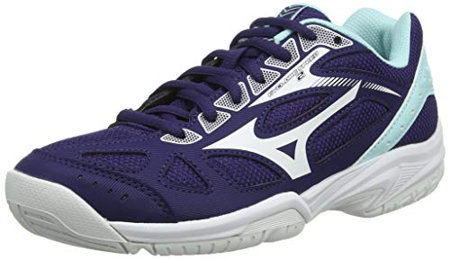 Mizuno Cyclone Speed 2, Zapatillas Mujer, Purple Astral/Aura White/Blue Light 15, 40 EU