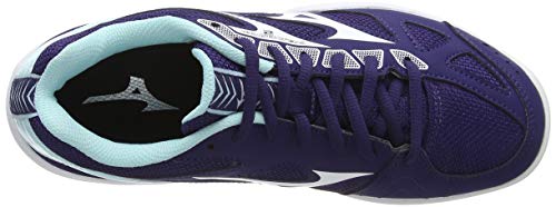 Mizuno Cyclone Speed 2, Zapatillas Mujer, Purple Astral/Aura White/Blue Light 15, 40 EU