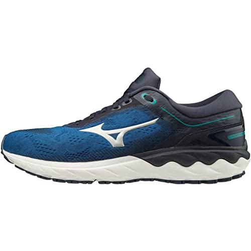 Mizuno J1Gc20090342,5 - Zapatilla Wave Skyrise - Color: Trueblue/Silver/Navy Blazer Talla: 42,5 - Hombre