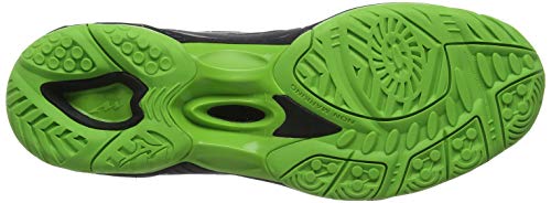 Mizuno Wave Hurricane 3 Mid, Zapatillas de Voleibol Mujer, Verde Claro Verde 37, 42.5 EU