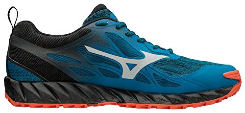 Mizuno Wave Ibuki GTX, Zapatillas Hombre, Multicolor (Turktile/Silver/Ctomato 001), 40 EU