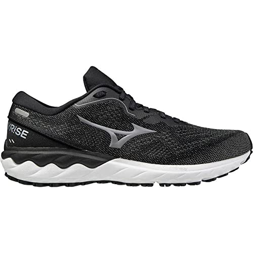 Mizuno Wave SKYRISE 2, Zapatillas de Running Hombre, Black/FrostGray/White, 42.5 EU