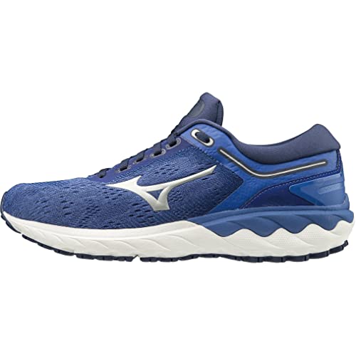 Mizuno Wave Skyrise Zapatilla para correr de atletismo, para mujer, color Azul, talla 39 EU