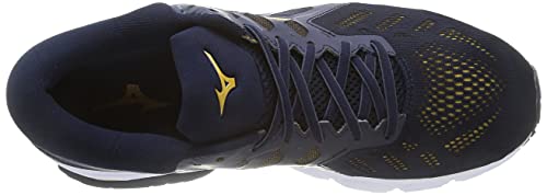 Mizuno Wave Ultima 12, Zapatillas Hombre, SCaptain/MPGold/Turbulen, 43 EU