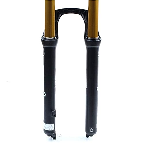 MJCDNB MTB Horquilla de Bicicleta Horquilla de suspensión hidráulica Horquilla de suspensión Zoom Aleación de magnesio Estructura Resistente Accesorios de Bicicleta Negro 26/27.5/29 Pulgadas, 26 PU