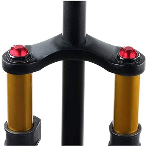 MJCDNB MTB Horquilla de Bicicleta Horquilla de suspensión hidráulica Horquilla de suspensión Zoom Aleación de magnesio Estructura Resistente Accesorios de Bicicleta Negro 26/27.5/29 Pulgadas, 26 PU