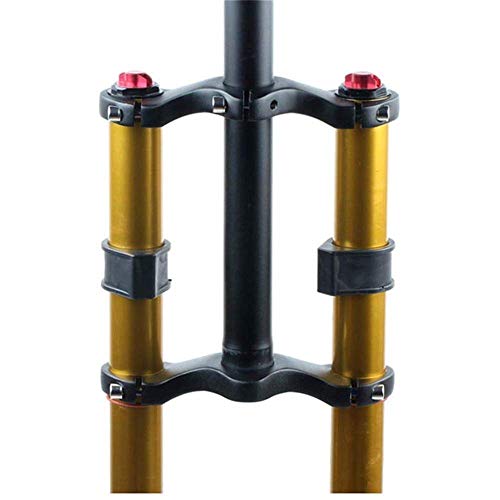 MJCDNB MTB Horquilla de Bicicleta Horquilla de suspensión hidráulica Horquilla de suspensión Zoom Aleación de magnesio Estructura Resistente Accesorios de Bicicleta Negro 26/27.5/29 Pulgadas, 26 PU