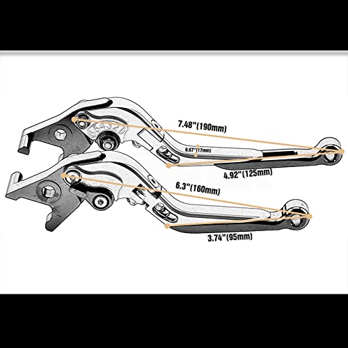 MNWYMCMF Motorcycle Accessories Adjustable Folding Extendable Brake Clutch Levers,For Yamaha Xmax 250 XMAX300 Xmax 125 Xmax 400 2018-2021 g