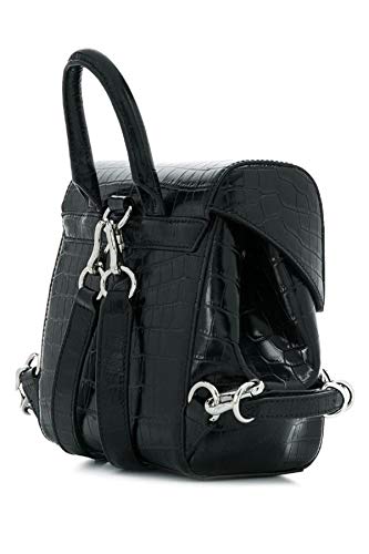 Mochila cocodrilo con gancho en relieve