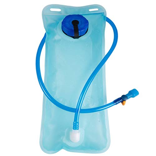 Mochila De Vejiga De Agua Potable Bolsa Deporte Para Beber Aire Libre Contenedor a Prueba Fugas Azul Para Tubo Hidratación Acuática Deportiva PEVA Para Camping Senderismo Ciclismo Impermeable Insípido