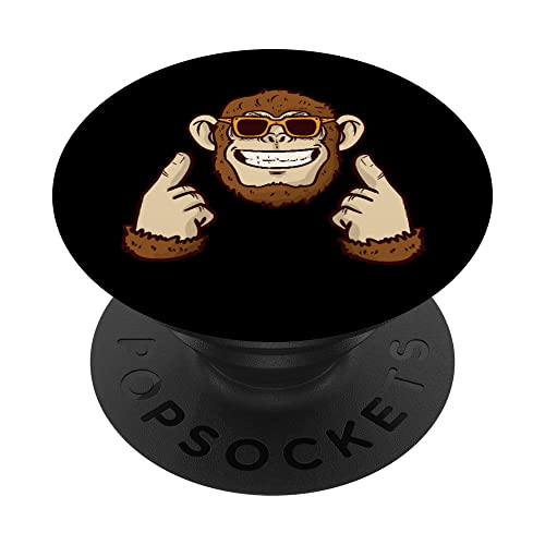 Mono guay con gafas de sol PopSockets PopGrip Intercambiable