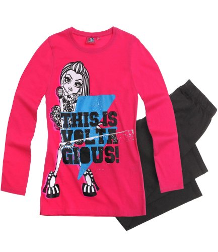 Monster High - Pijama - para niña gris 8 años